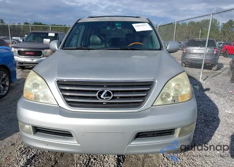 2004 Lexus Gx 470 from USA, damaged, VIN JTJBT20X240061085